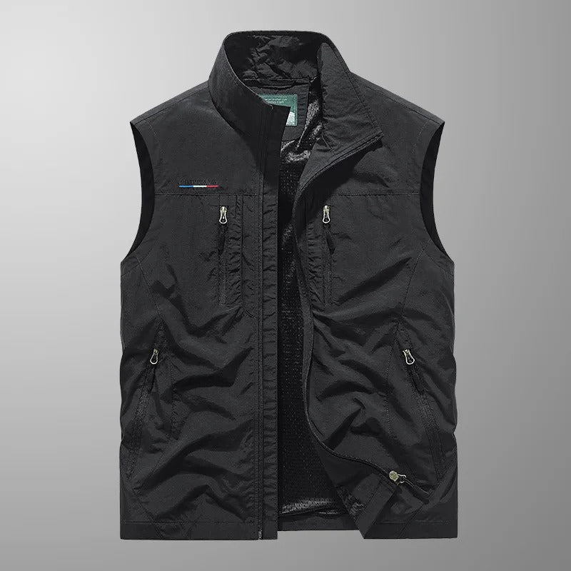 Cazor | Multi-Pocket Breathable Utility Vest