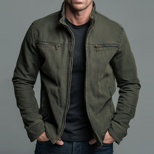 Carter | Vintage jacket with a zipper