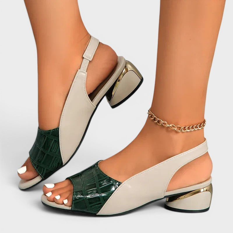 Claire | Low-heeled sandals