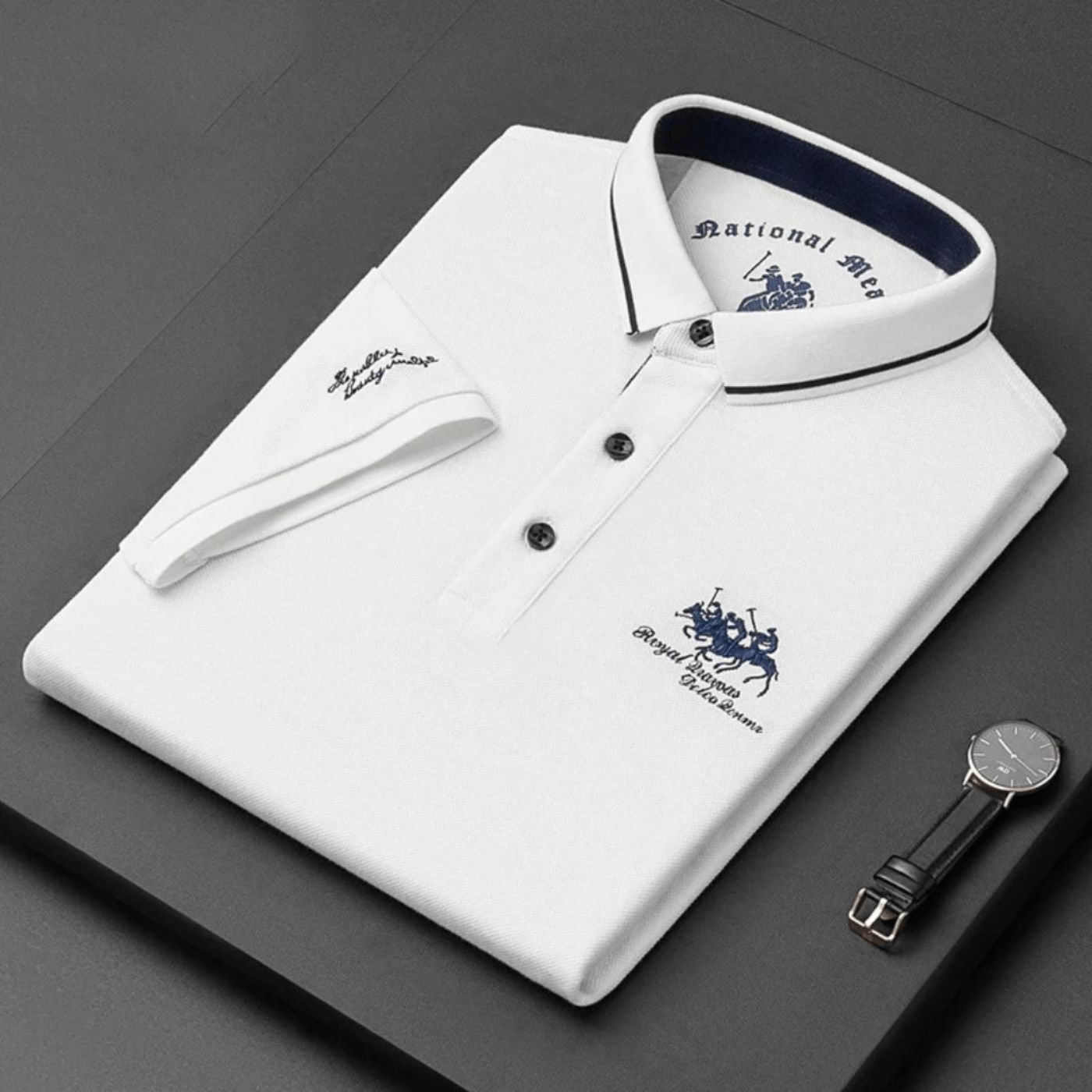 Ashton | Classic Textured Polo