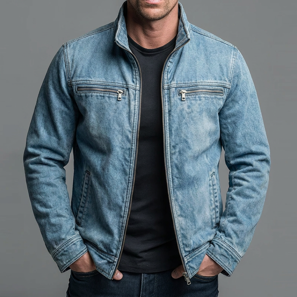 Carter | Vintage jacket with a zipper